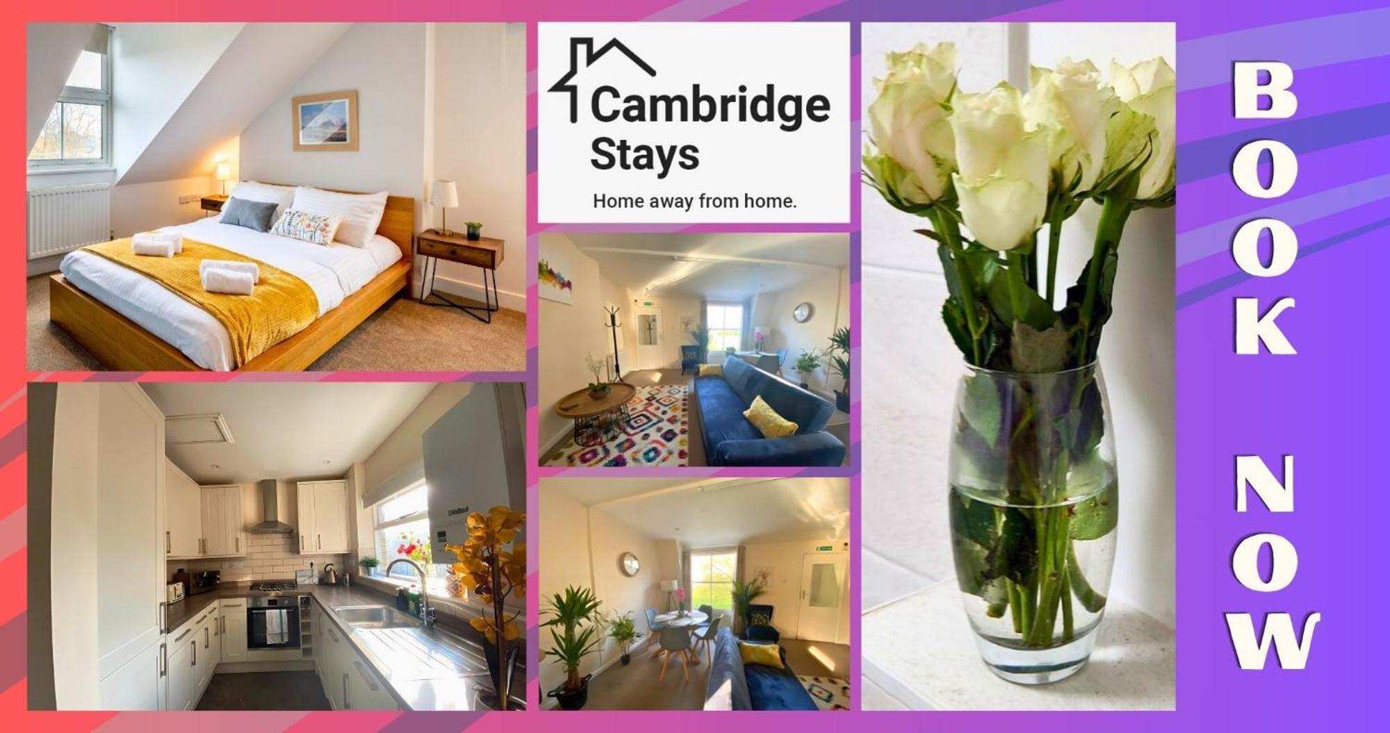 Cambridge Stays Diamond 2Br Apartment-Central-Parking-Walk To City & Train Station 外观 照片